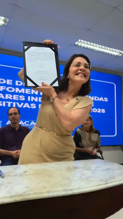 Assinatura do Termo de Chamamento Público